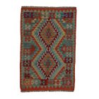 Tapis Kilim en laine Chobi 85x117 Kilim afghan tissé main