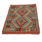 Tapis Kilim en laine Chobi 85x117 Kilim afghan tissé main