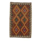 Tapis Kilim tissé main Chobi 76x118 Kilim afghan en laine
