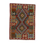 Kilim afghan Chobi 80x120 tapis Kelim tissé à la main