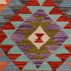 Kilim afghan Chobi 80x120 tapis Kelim tissé à la main