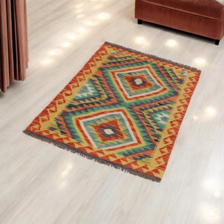 Tapis Kilim tissé main Chobi 75x119 Kilim afghan en laine