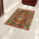 Tapis Kilim authentique 61x96 Kilim ethnique tissé à la main