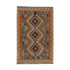 Chobi Kilim tapis 103x162 kelim laine tissé à la main