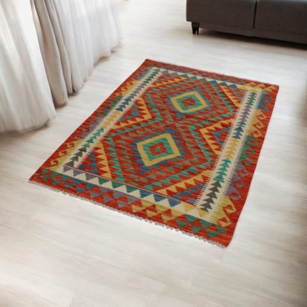 Tapis Kilim tissé main Chobi 98x151 Kilim afghan en laine