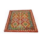 Chobi Kilim tapis 98x140 kelim laine tissé à la main