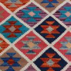 Kilim afghan Chobi 96x157 tapis Kelim tissé à la main
