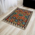 Tapis Kilim ethnique Chobi 103x145 Tapis Kilim tissé à la main