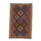 Kilim afghan Chobi 97x147 tapis Kelim tissé à la main