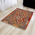 Tapis Kilim ethnique Chobi 105x163 Tapis Kilim tissé à la main