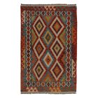 Tapis Kilim ethnique Chobi 105x163 Tapis Kilim tissé à la main