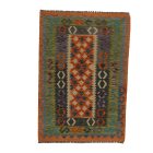 Chobi Kilim tapis 104x150 kelim laine tissé à la main