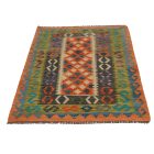 Chobi Kilim tapis 104x150 kelim laine tissé à la main