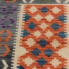 Chobi Kilim tapis 104x150 kelim laine tissé à la main