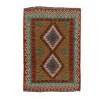 Tapis Kilim tissé main 62x87 Kilim laine Maimana