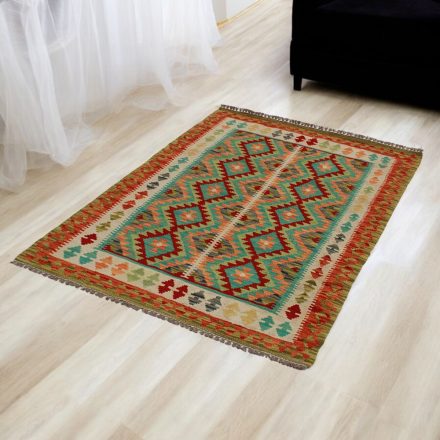 Tapis Kilim tissé main Chobi 62x87 Kilim afghan en laine