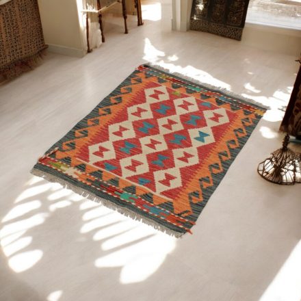Tapis Kilim ethnique Chobi 63x91 Tapis Kilim tissé à la main