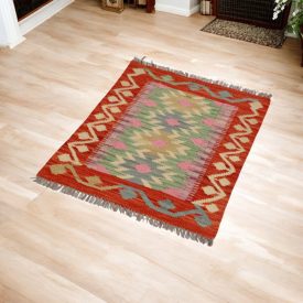 Maimana Kilim 60x91 tapis Kilim afghan tissé main