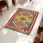 Maimana Kilim 60x91 tapis Kilim afghan tissé main