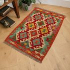 Tapis Kilim ethnique Chobi 60x100 Kilim afghan authentique