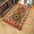 Tapis Kilim Chobi 59x91 Kilim en laine tissé à la main