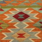 Tapis Kilim ethnique Chobi 59x89 Kilim authentique tissé à la main