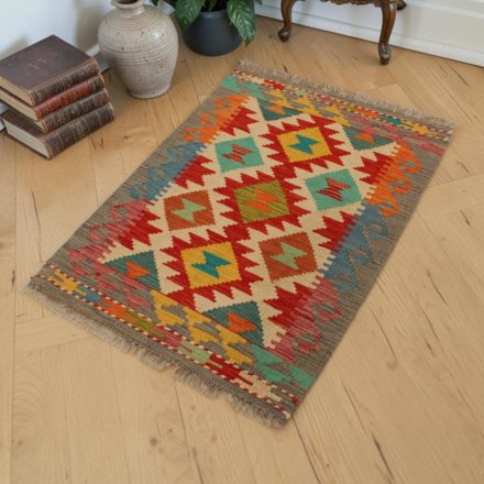 Tapis Kilim en laine 61x90 Kilim afghan en laine