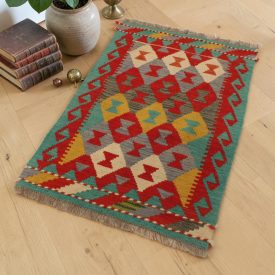 Kilim tissé à la main 58x90 Tapis Kilim Maimana