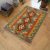 Tapis Kilim en laine 59x92 Kilim en laine tissé à la main