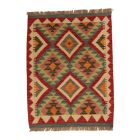 Tapis Kilim tissé main Chobi 62x101 Kilim afghan en laine