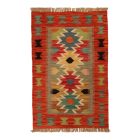 Tapis Kilim authentique tissé à la main 61x93 Kilim ethnique tissé à la main