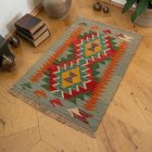 Tapis Kilim en laine 59x91 Kilim afghan authentique