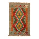 Tapis Kilim en laine 59x91 Kilim afghan authentique