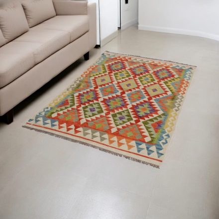 Tapis Kilim tissé main 61x95 Kilim laine Maimana