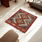 Tapis Kilim tissé main 62x85 Kilim laine Maimana