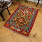 Tapis Kilim afghan Chobi 62x90 Kilim tissé à la main