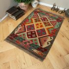Tapis Kilim authentique 64x84 Kilim ethnique tissé à la main