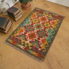 Tapis Kilim Maimana 60x88 Kilim ethnique tissé à la main