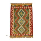 Tapis Kilim ethnique Chobi 60x86 Kilim tissé à la main