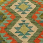 Tapis Kilim ethnique Chobi 60x86 Kilim tissé à la main