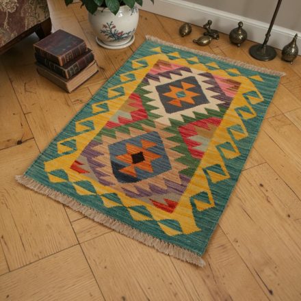 Tapis Kilim authentique 60x92 Kilim afghan tissé à la main