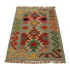 Tapis Kilim afghan Chobi 59x90 Kilim en laine tissé à la main
