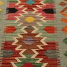 Tapis Kilim afghan Chobi 59x90 Kilim en laine tissé à la main
