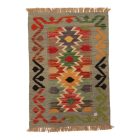 Tapis Kilim ethnique Chobi 63x90 Kilim afghan en laine