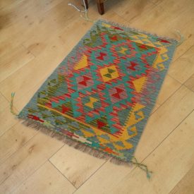 Tapis Kilim Maimana 56x87 Kilim ethnique tissé à la main