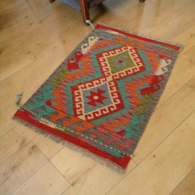 Kilim tissé à la main 63x92 Kilim afghan en laine