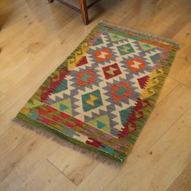 Tapis Kilim Chobi 61x87 Kilim ethnique tissé à la main