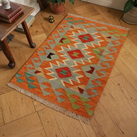 Tapis Kilim afghan Chobi 65x92 Kilim ethnique tissé à la main