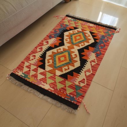 Tapis Kilim authentique 62x87 Kilim afghan en laine