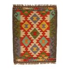 Tapis Kilim ethnique Chobi 60x91 Kilim ethnique tissé à la main